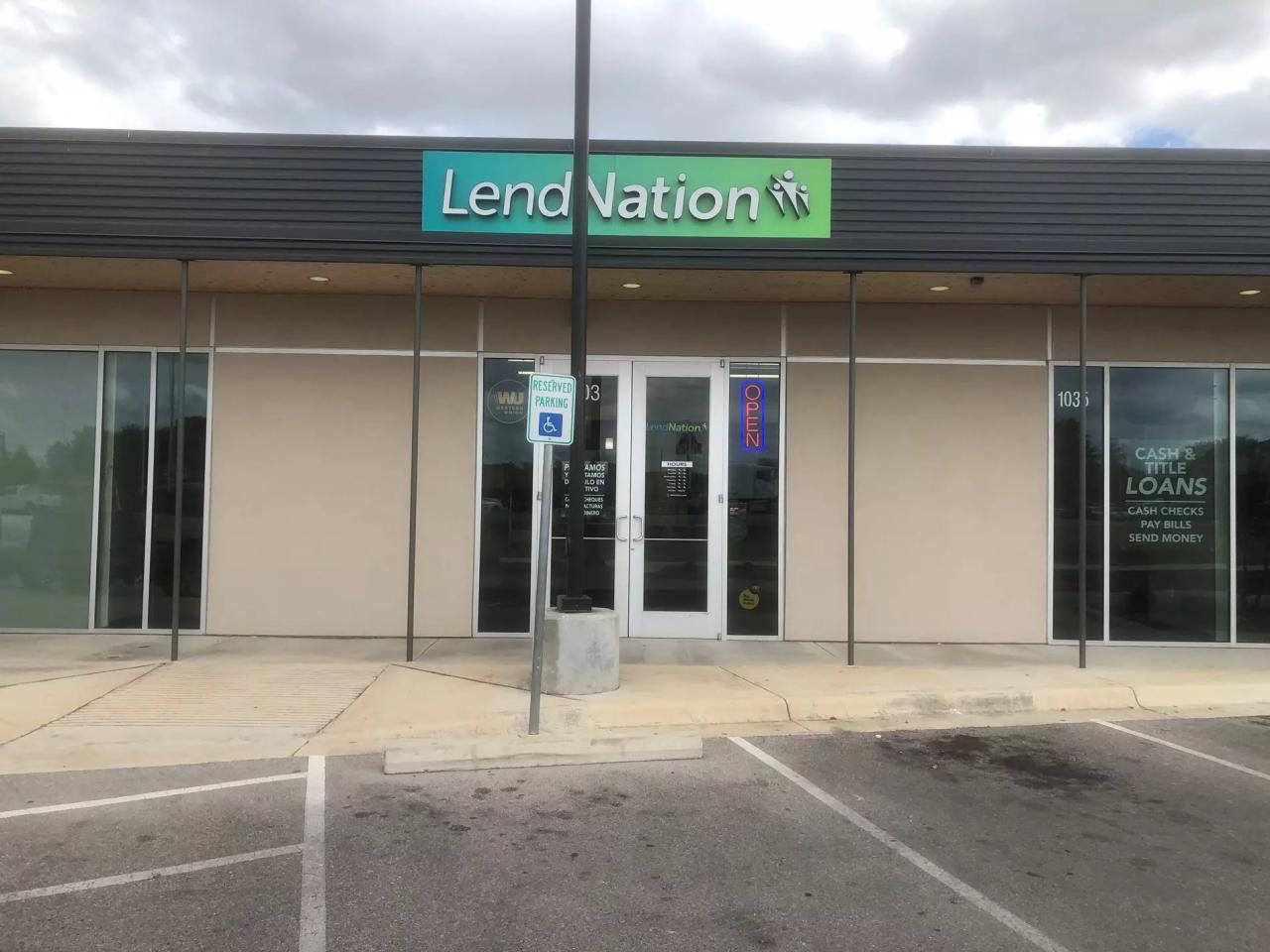 Payday Loans & Title Loans San Marcos, TX 78666 LendNation