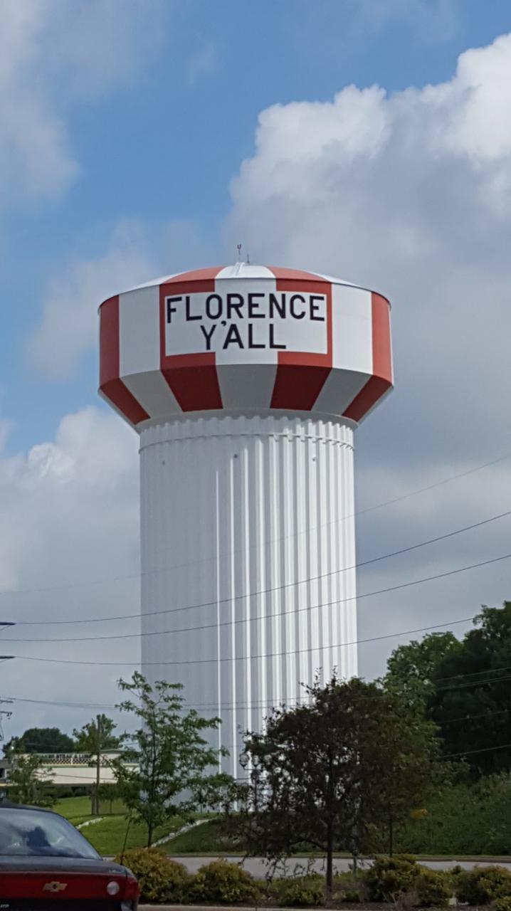 “Florence Y’all” Water Tower THE OFFBEAT PATH
