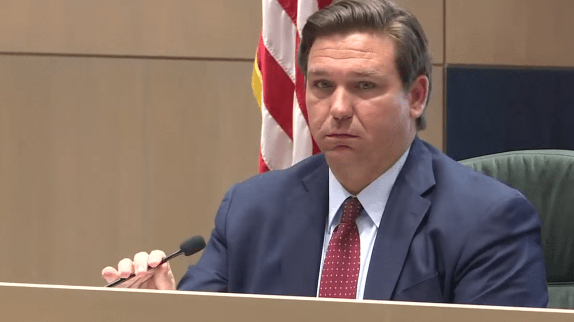 Gov. DeSantis student bill for parties and gatherings