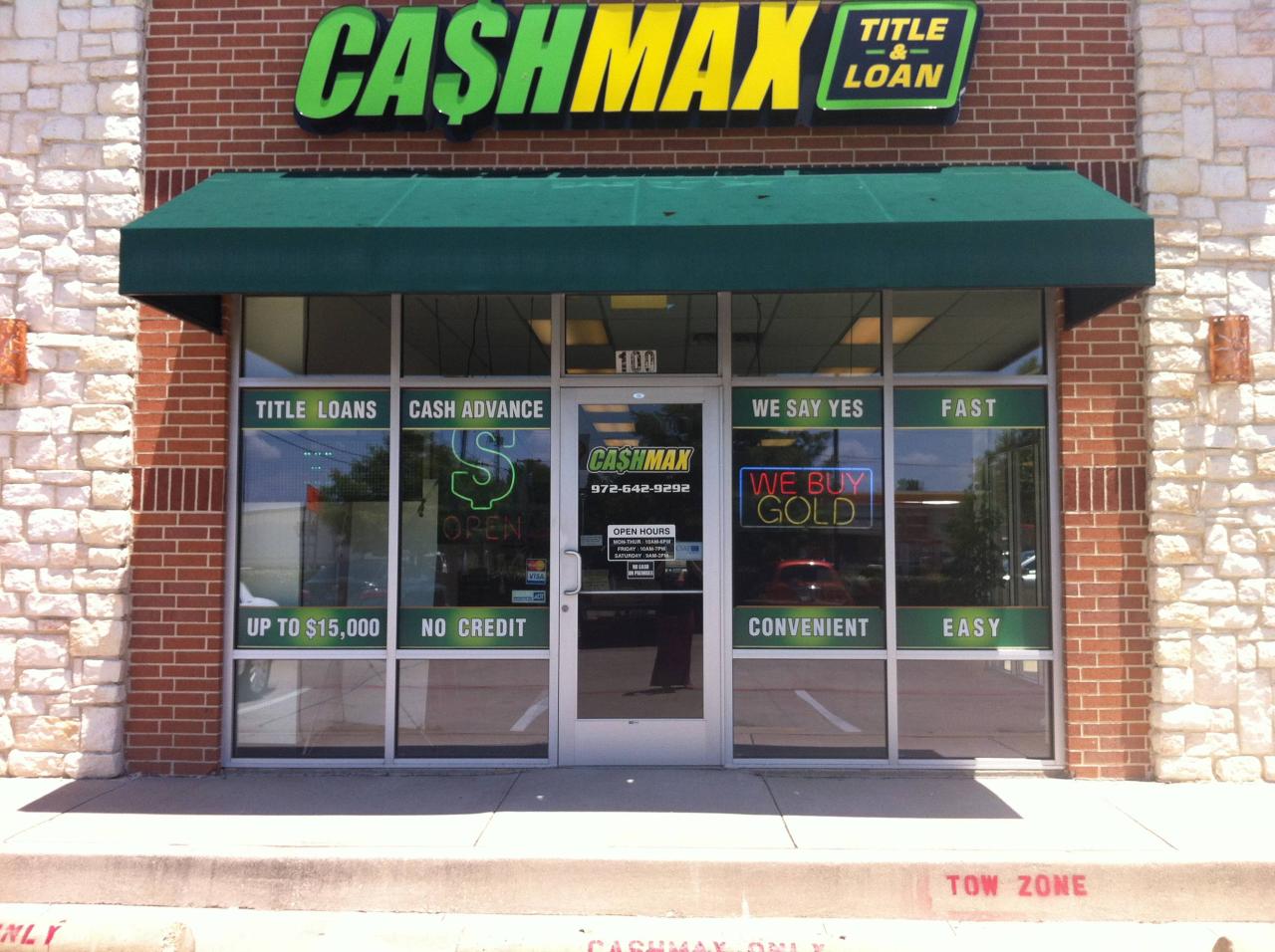 CashMax Title & Loan 2516 NE 28th St Fort Worth, TX