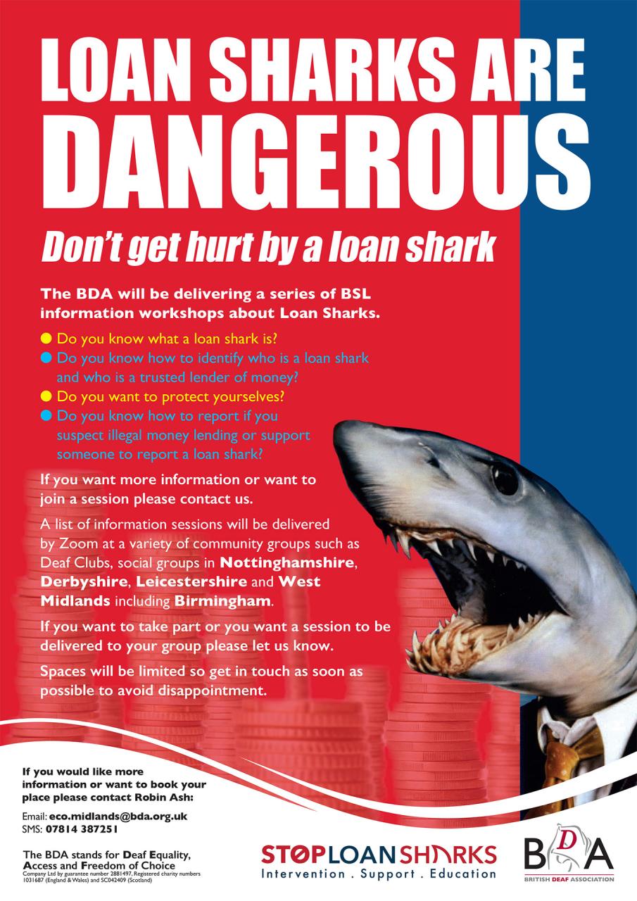 Stop Loan Sharks Campaign British Deaf Association