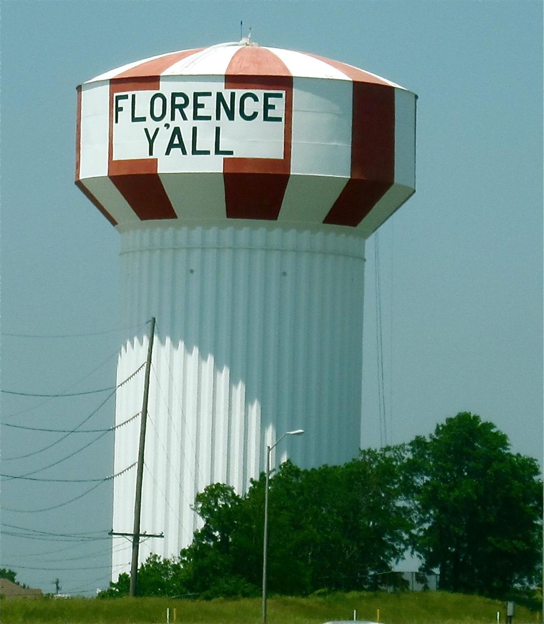 Florence Y'All watertower (Florence, KY) travel places we've been