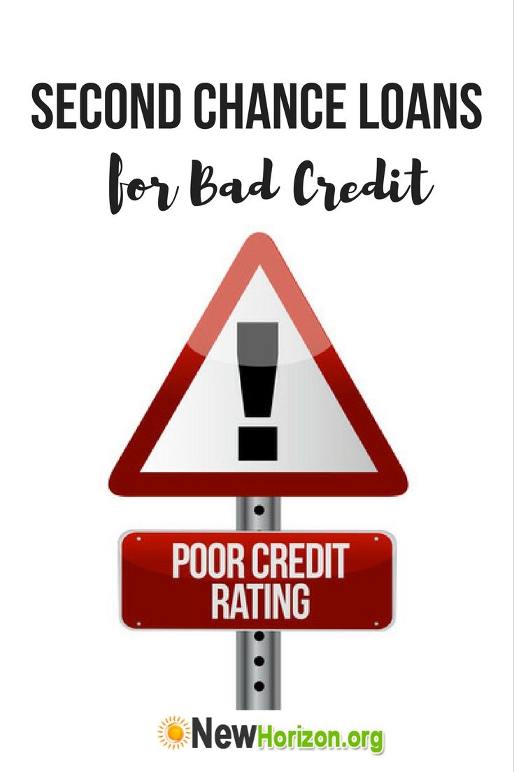 Second Chance Loans for Bad Credit Loans for bad credit, Bad credit