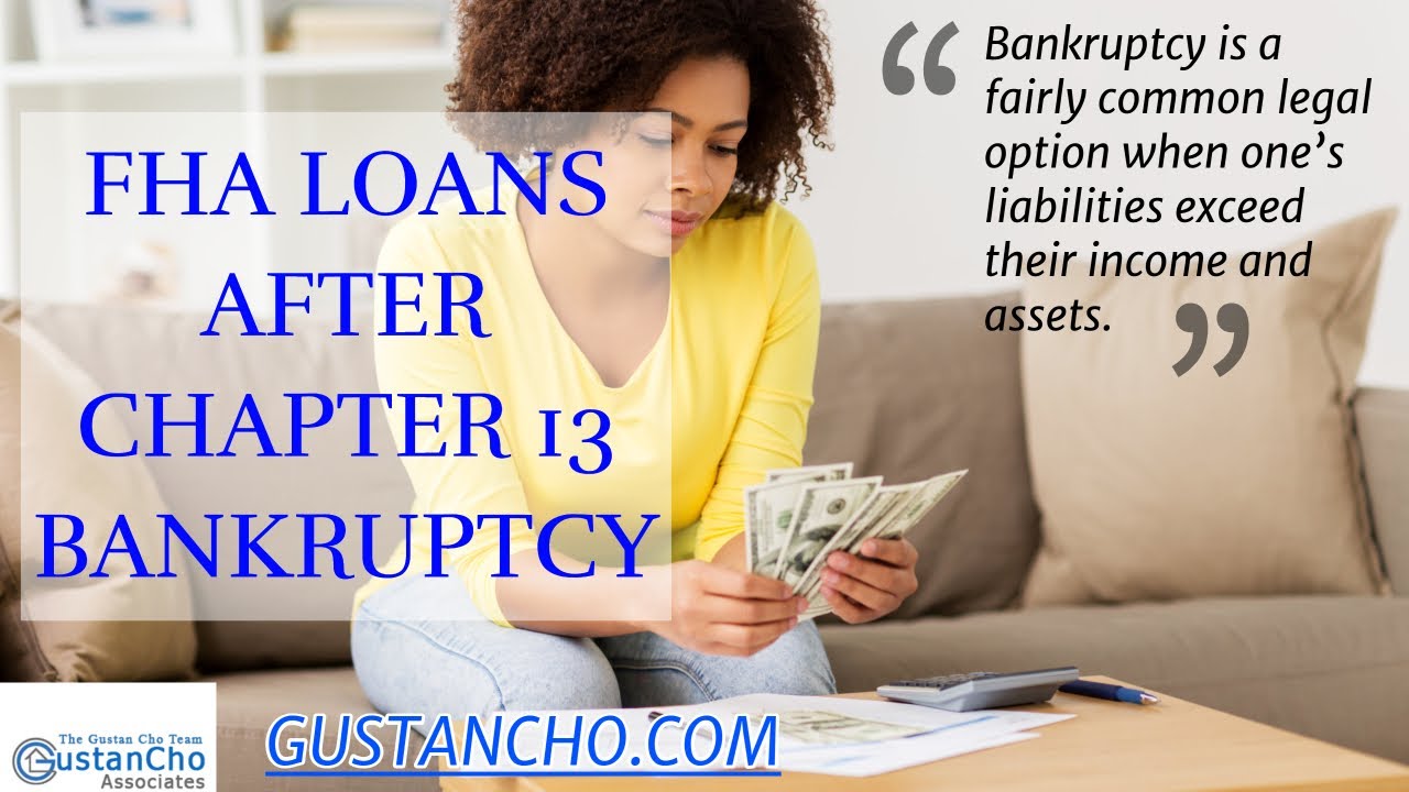 FHA Loans After Chapter 13 Bankruptcy YouTube