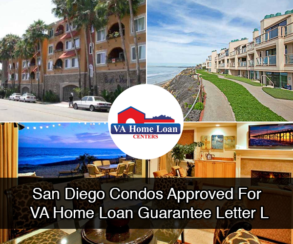 San Diego Condos VA Approved Letter L