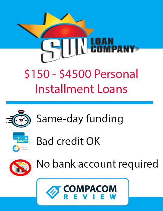 Sun Loan Company Near You 291 Locations & Reviews July 2021
